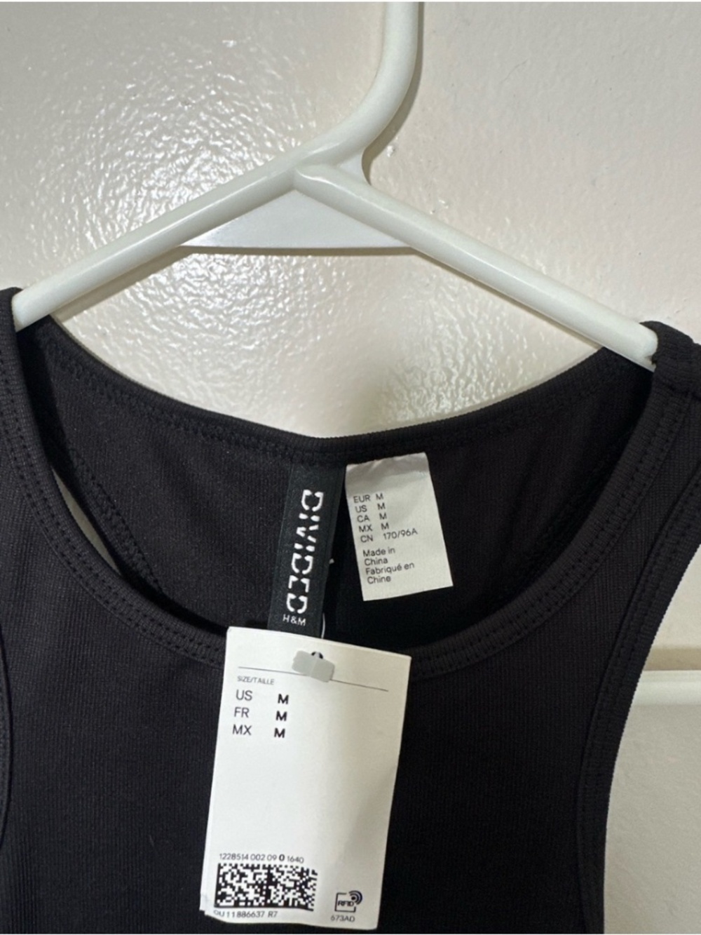 H&M Divided Ribbed Vest Top 30 - Picture 3 of 9